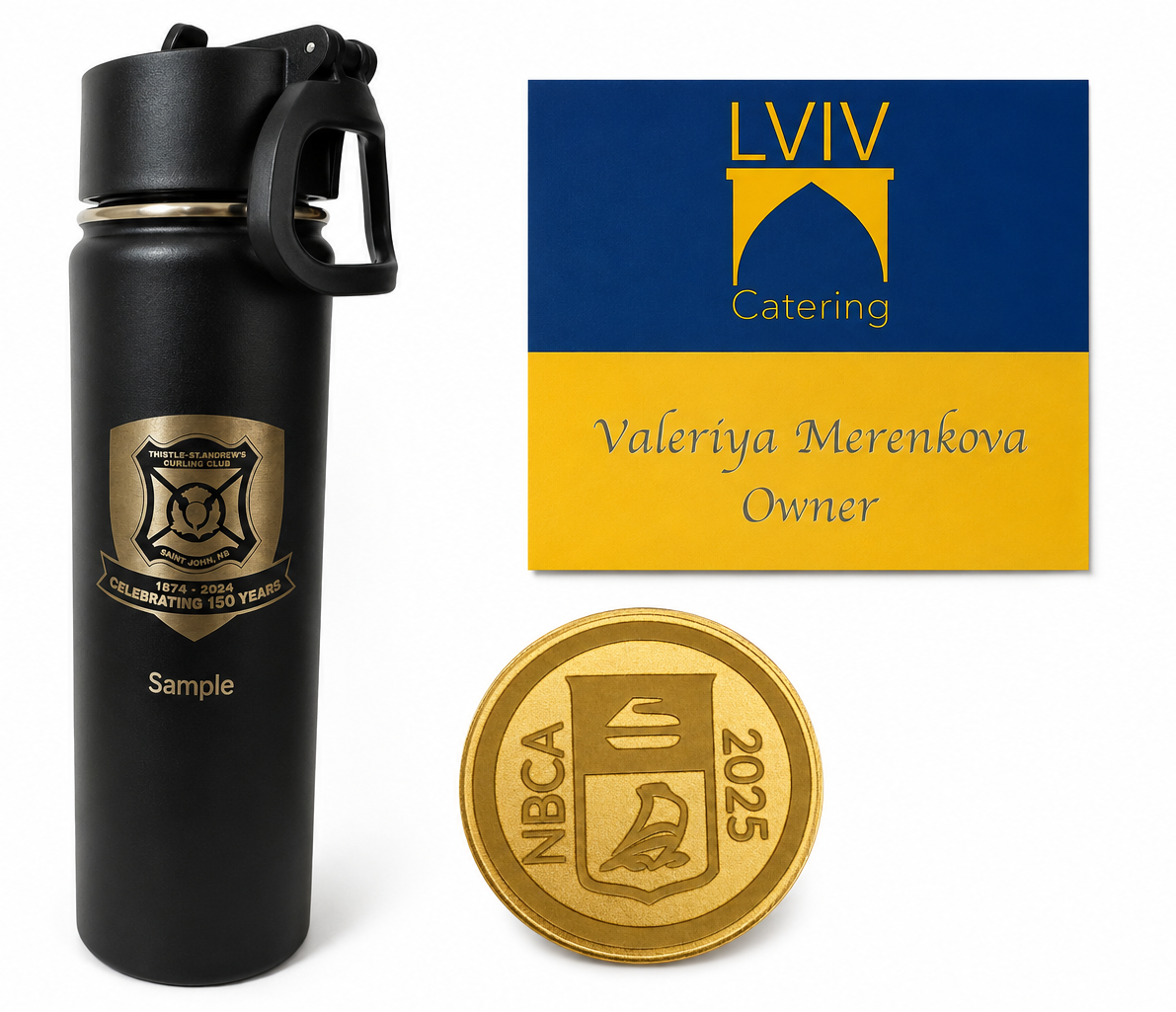 Custom Engraving on various products