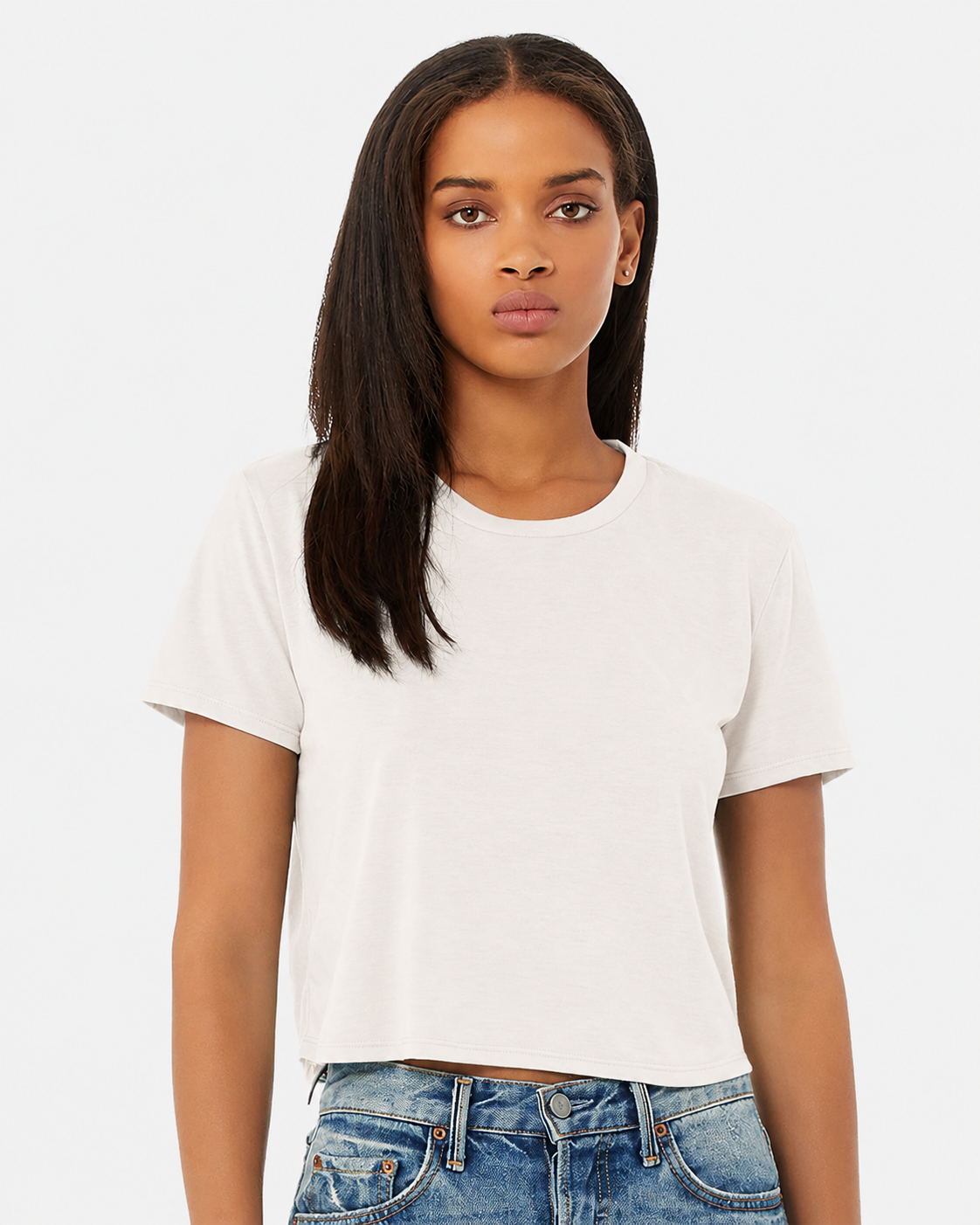 Bella+Canvas Women’s Flowy Crop T-Shirt