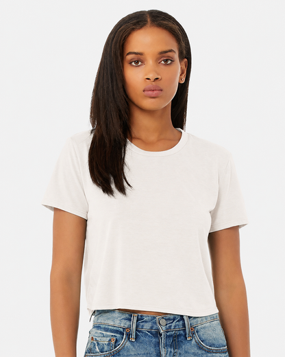 Bella+Canvas Women’s Flowy Crop T-Shirt