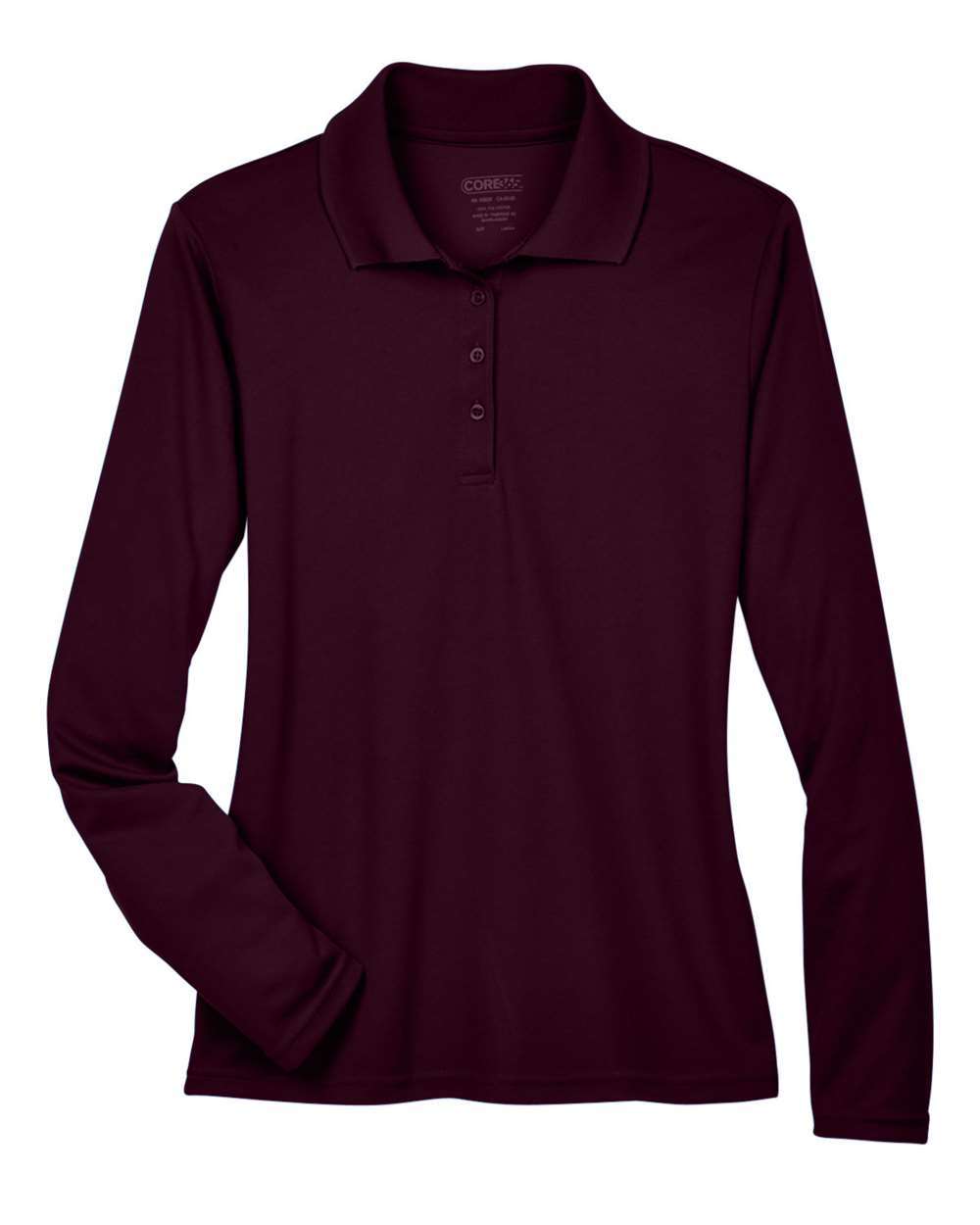 CORE365 Women's Pinnacle Performance Long Sleeve Piqué Polo