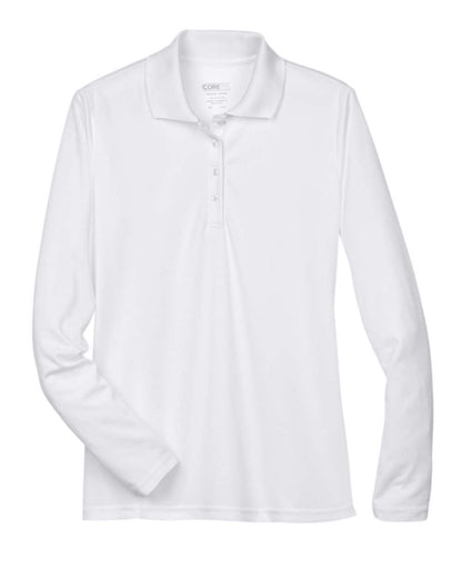 CORE365 Women's Pinnacle Performance Long Sleeve Piqué Polo