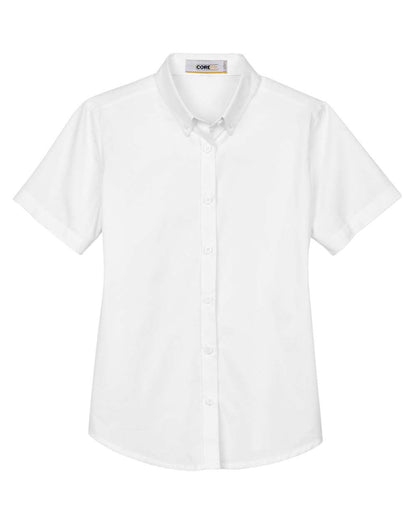 CORE365 Women's Optimum Short Sleeve Twill Shirt