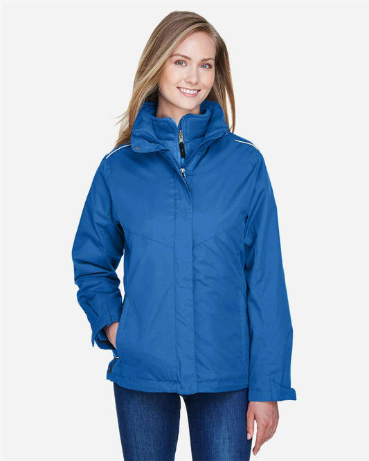CORE365 Women's 3-in-1 Jacket with Fleece Liner