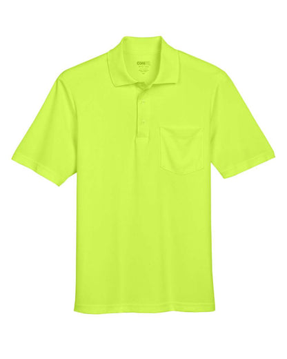 CORE365 Men's Origin Performance Piqué Polo with Pocket