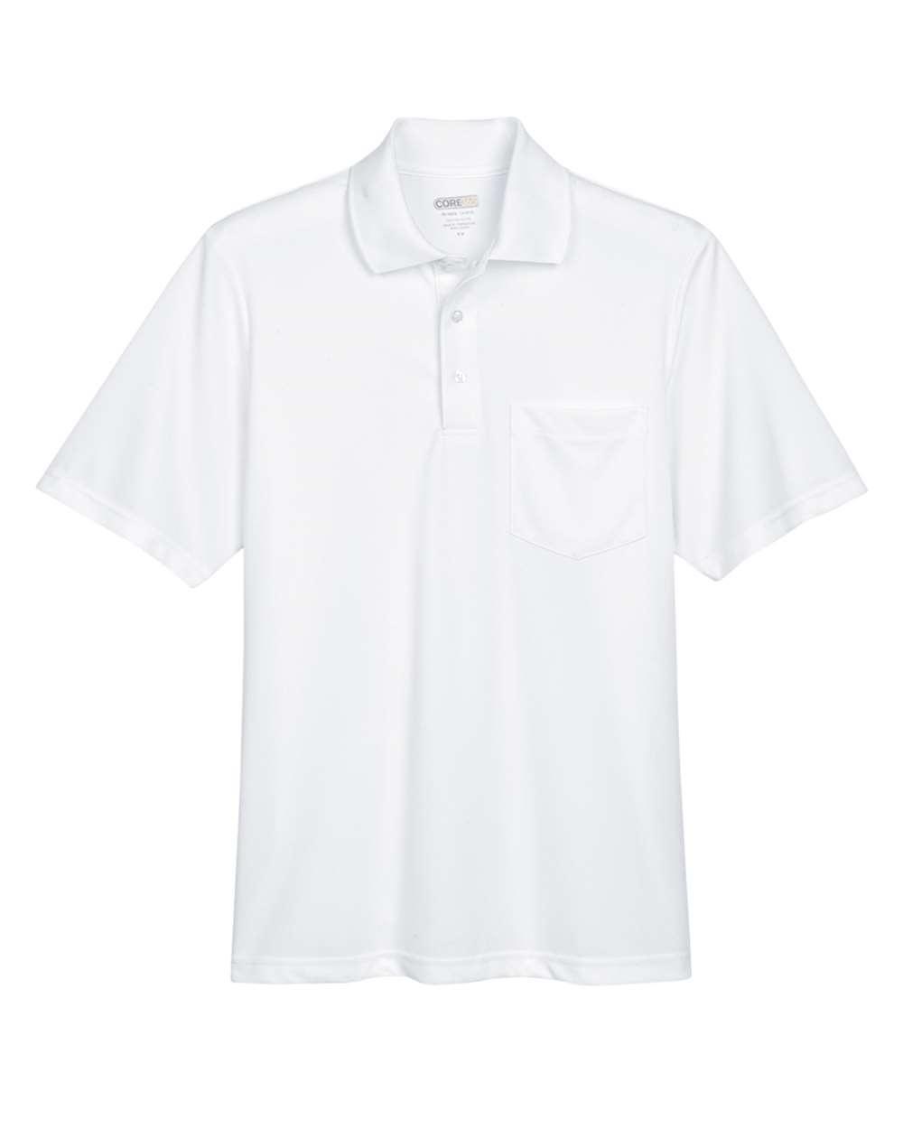 CORE365 Men's Origin Performance Piqué Polo with Pocket