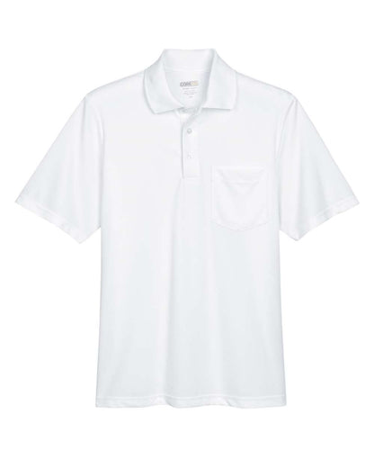 CORE365 Men's Origin Performance Piqué Polo with Pocket