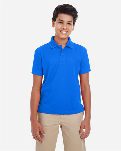 CORE365 Youth Origin Performance Piqué Polo