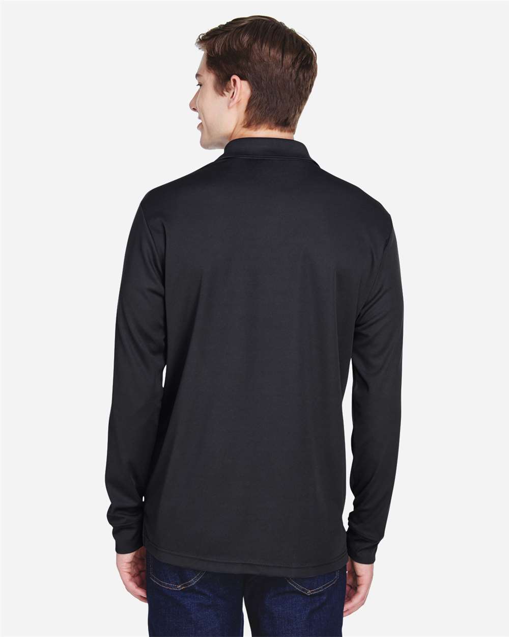 CORE365 Men's Pinnacle Performance Long Sleeve Piqué Polo with Pocket