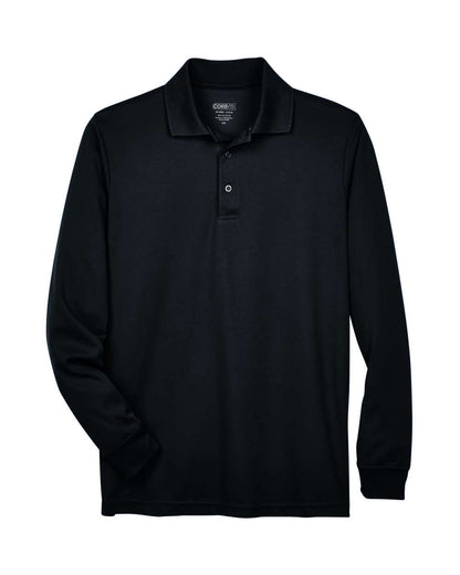 CORE365 Men's Pinnacle Performance Long Sleeve Piqué Polo
