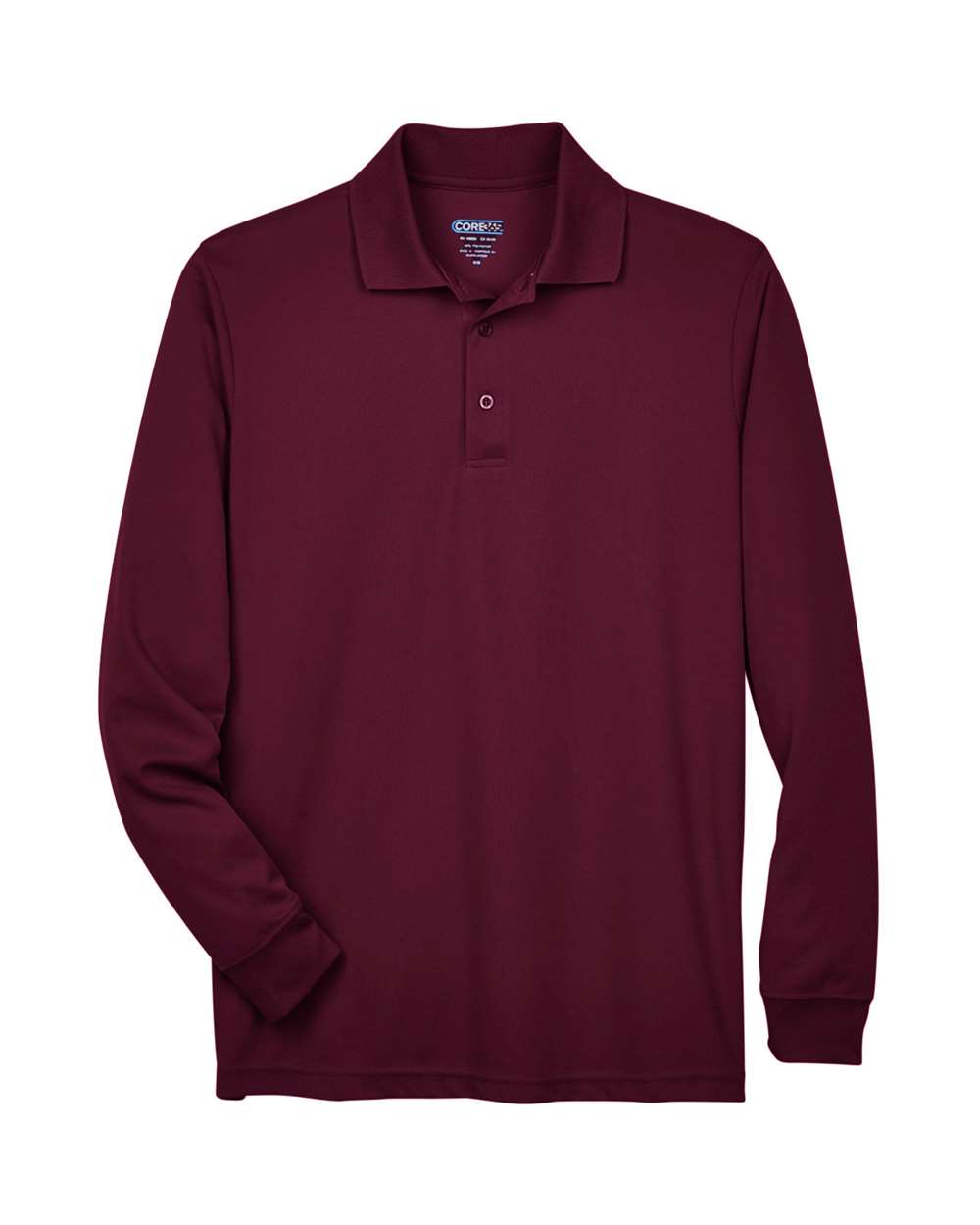 CORE365 Men's Pinnacle Performance Long Sleeve Piqué Polo