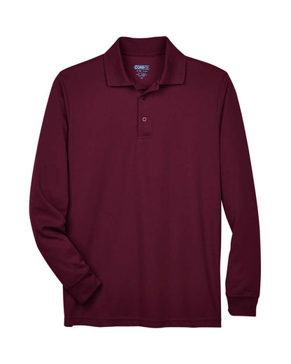 CORE365 Men's Pinnacle Performance Long Sleeve Piqué Polo