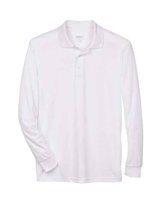 CORE365 Men's Pinnacle Performance Long Sleeve Piqué Polo