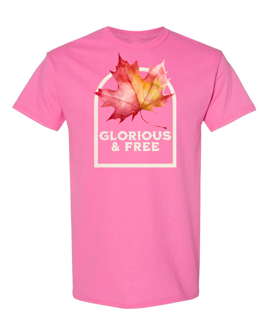 Glorious and Free T-Shirt Pink