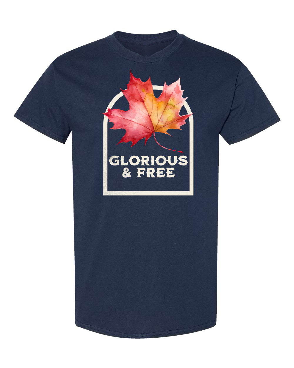 Glorious and Free T-Shirt Navy