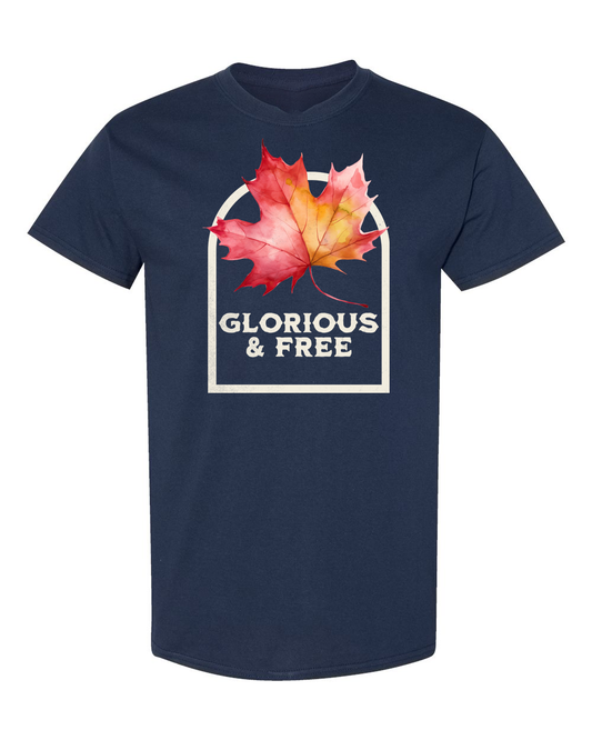 Glorious and Free T-Shirt Navy