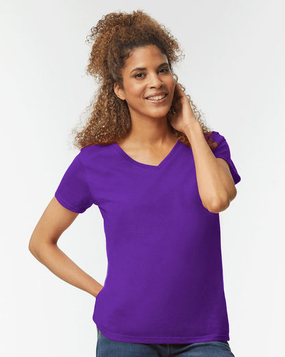 The Gildan Women's Heavy Cotton™ V-Neck T-Shirt