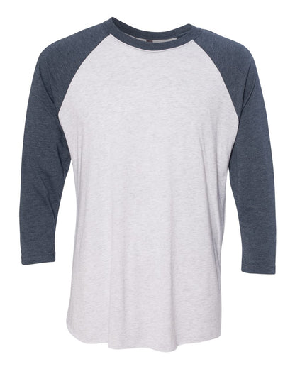 Next Level Unisex Triblend Three-Quarter Raglan Long Sleeve