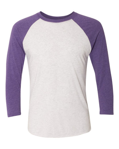 Next Level Unisex Triblend Three-Quarter Raglan Long Sleeve