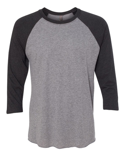 Next Level Unisex Triblend Three-Quarter Raglan Long Sleeve