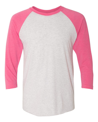 Next Level Unisex Triblend Three-Quarter Raglan Long Sleeve