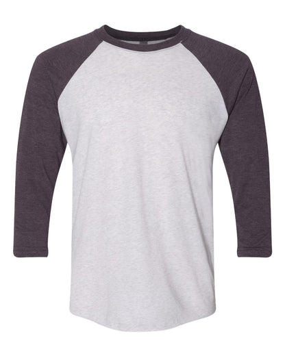 Next Level Unisex Triblend Three-Quarter Raglan Long Sleeve