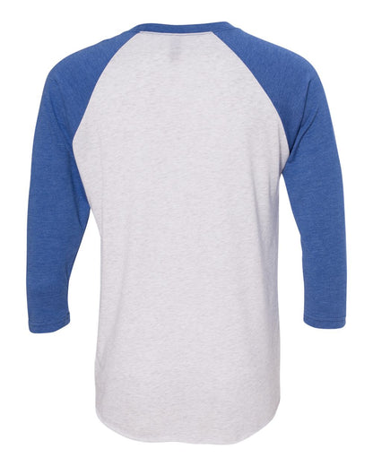 Next Level Unisex Triblend Three-Quarter Raglan Long Sleeve