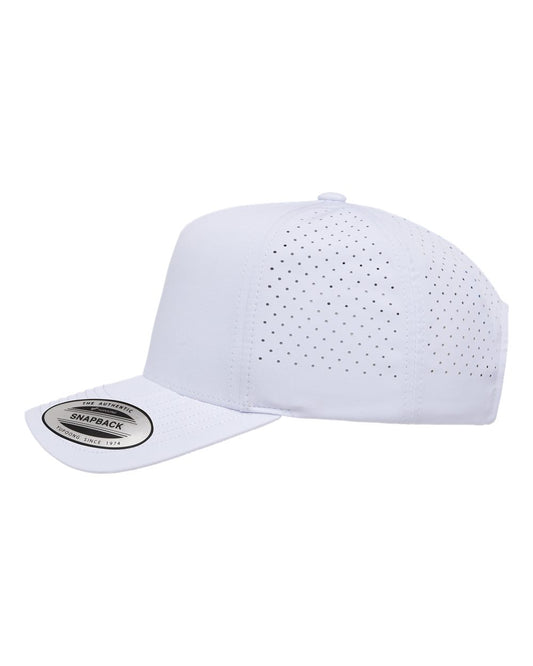 YP Classics Five-Panel Snapback with Perforated Cap