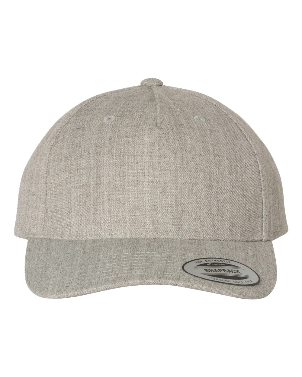 YP Classics Premium Five-Panel Curved Bill Snapback Cap